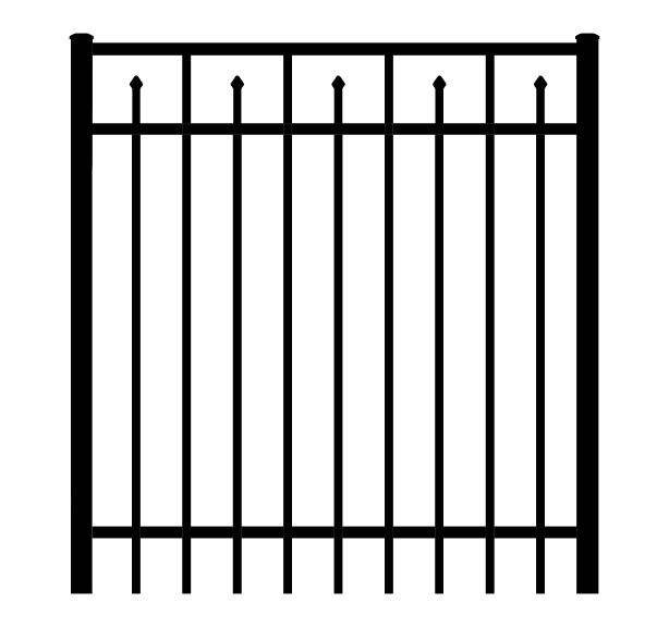 Ornamental Aluminum Fence 200