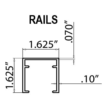 Ornamental Fence Rail Specifications