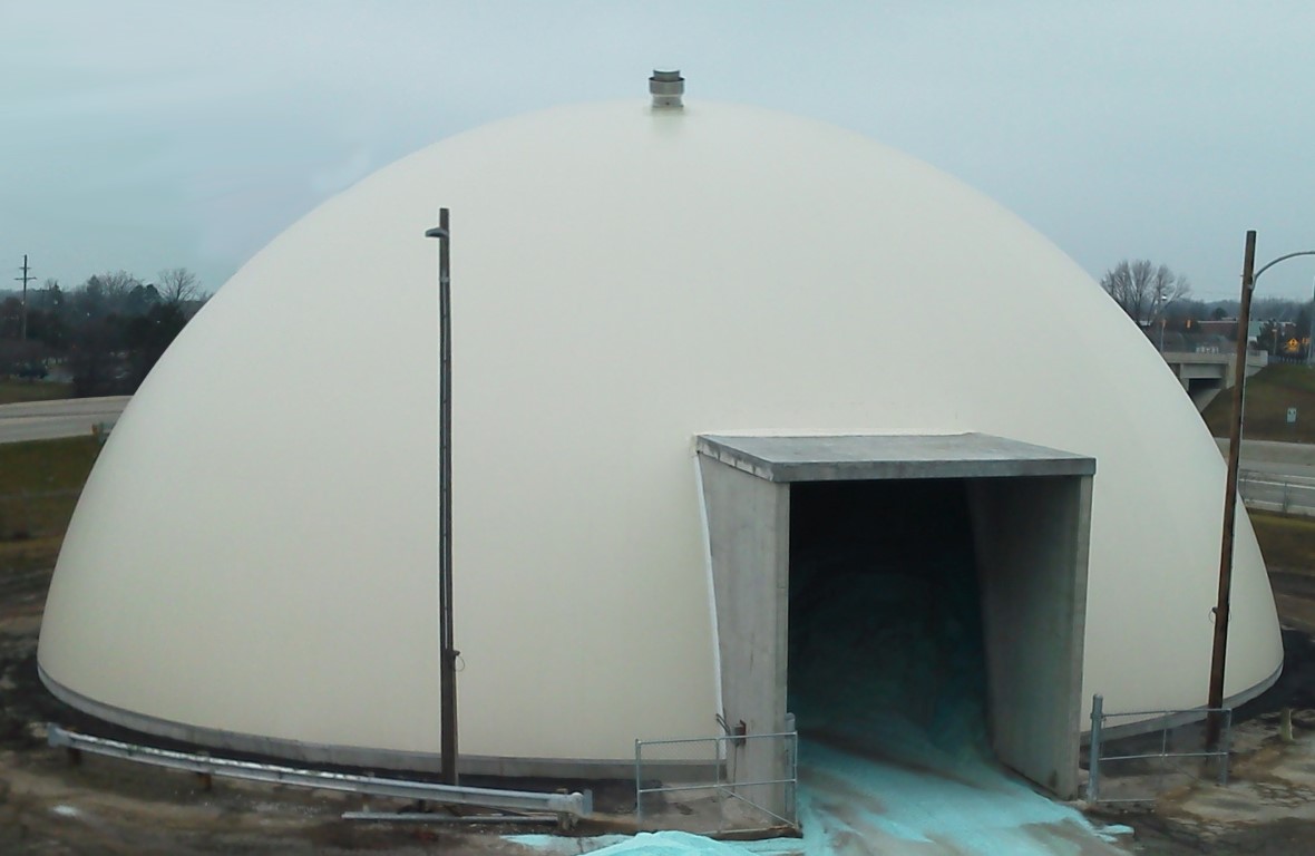 Salt dome storage