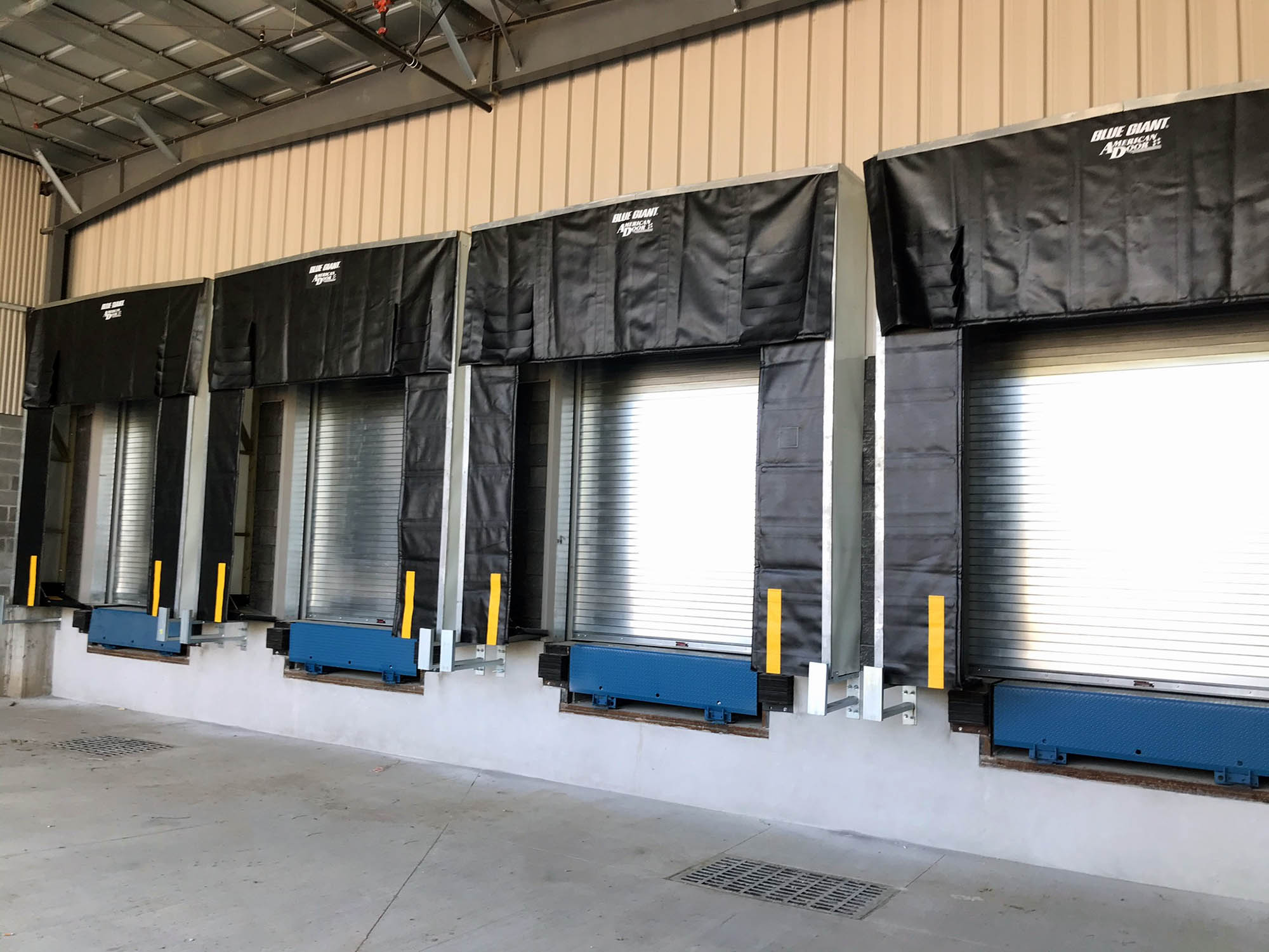 Rolling Doors-Dock Levelers-Seals-Concrete